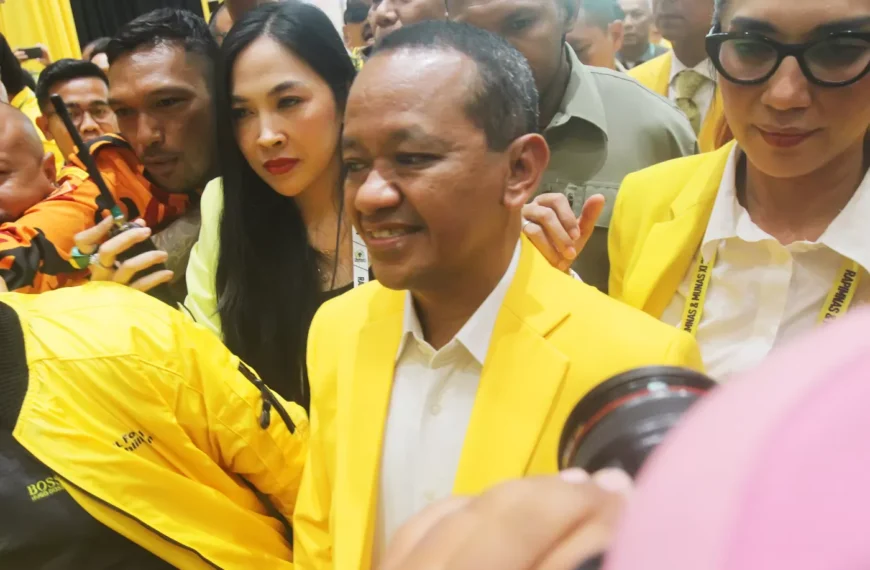 Secara Resmi Bahlil Umumkan Kepengurusan DPP Partai Golkar.…